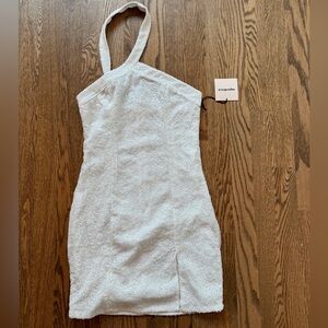 Super down mini dress